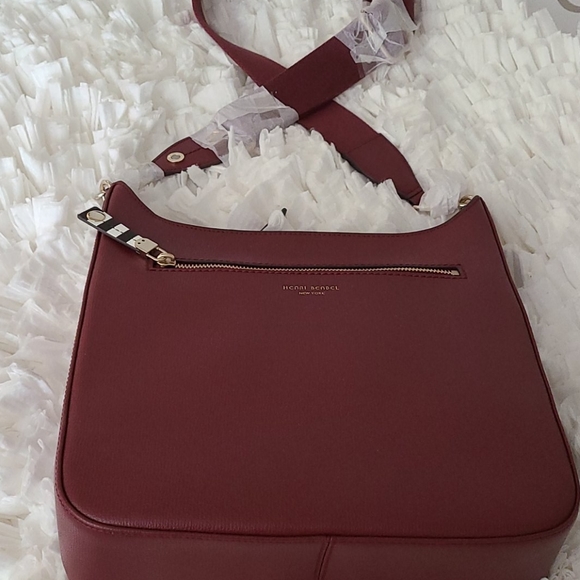 henri bendel Handbags - NWT Henri Bendel Bowery Messenger in Oxblood